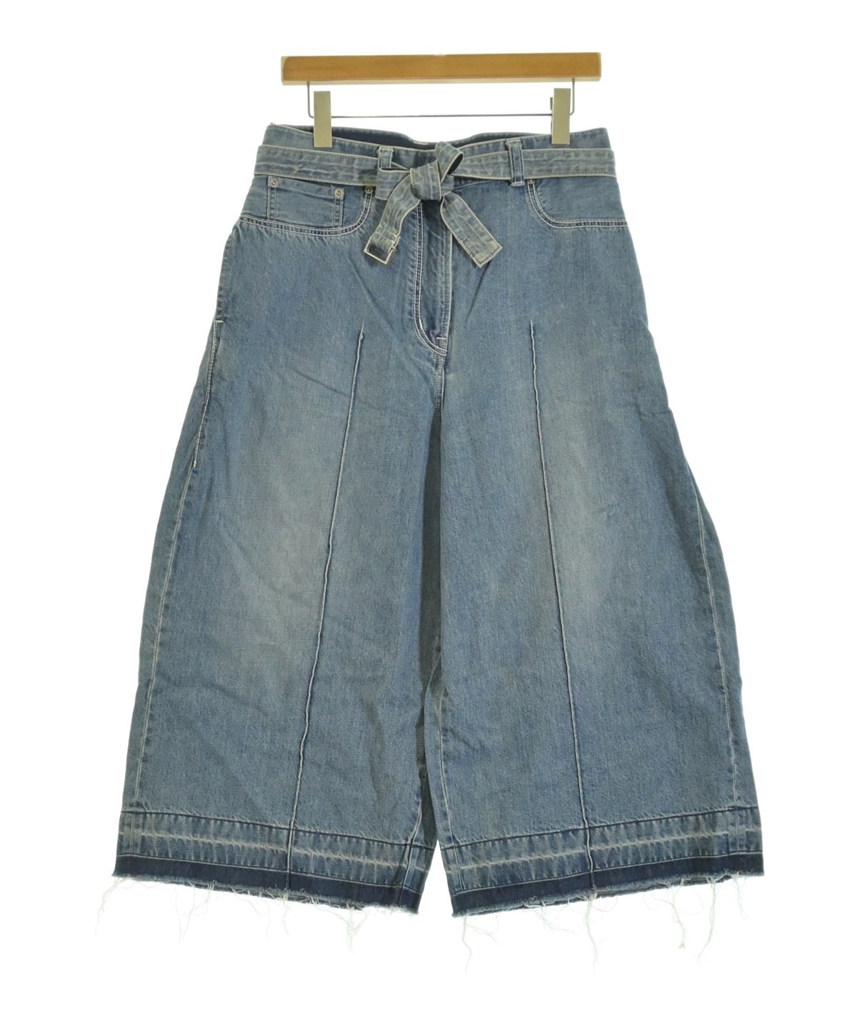 sacai（サカイ）デニムパンツ 青 サイズ:3(L位) レディース