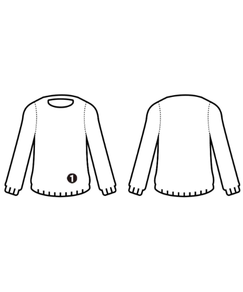 sacai（サカイ）ニット・セーター グレー サイズ:1(S位) レディース/2200671725013