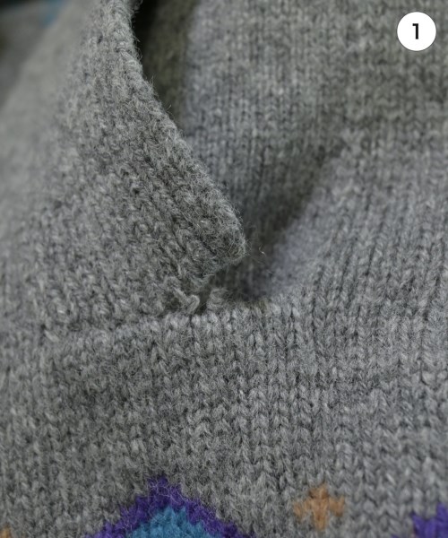 sacai（サカイ）ニット・セーター グレー サイズ:1(S位) レディース/2200671725013