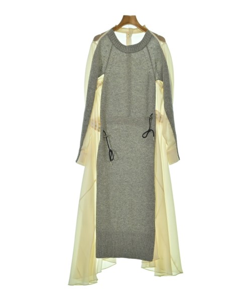 sacai(サカイ)ワンピース グレー サイズ:3(L位)/2200672191015