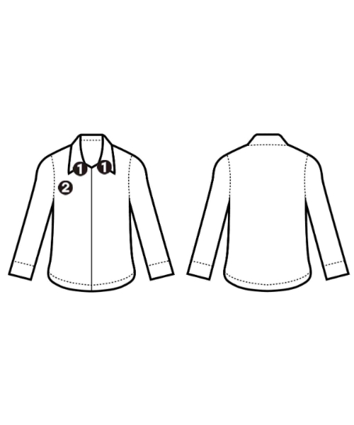 sacai（サカイ）ブラウス 白 サイズ:1(S位) レディース/2200722224052
