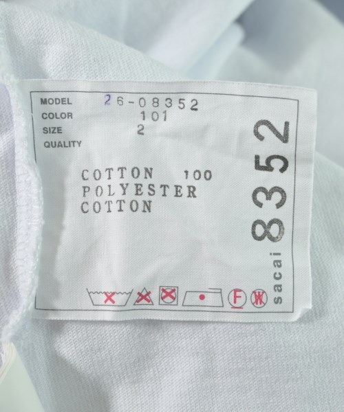 sacai（サカイ）ポロシャツ 白 サイズ:2(M位) レディース/2200729604031