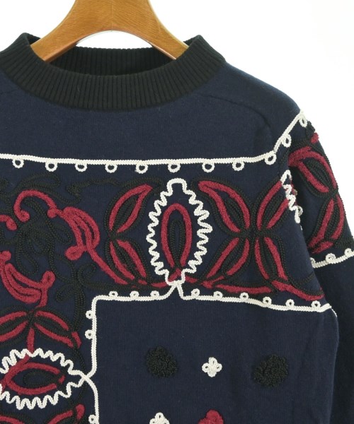 sacai（サカイ）ニット・セーター 紺 サイズ:2(M位) レディース/2200730099048