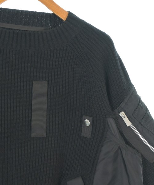 sacai（サカイ）ニット・セーター 黒 サイズ:1(S位) レディース/2200730168010
