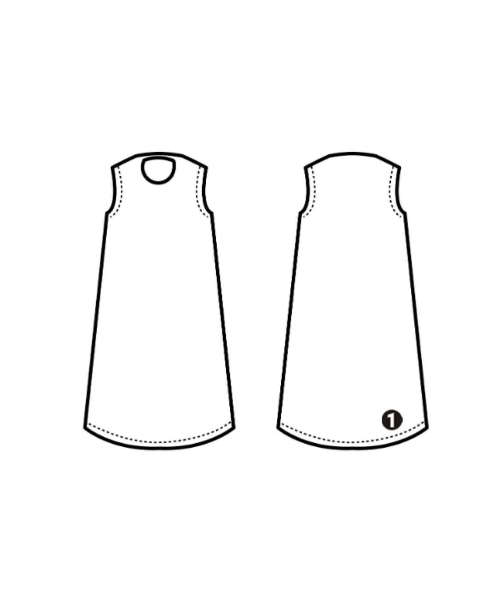 sacai（サカイ）ワンピース 白 サイズ:1(S位) レディース/2200730965015