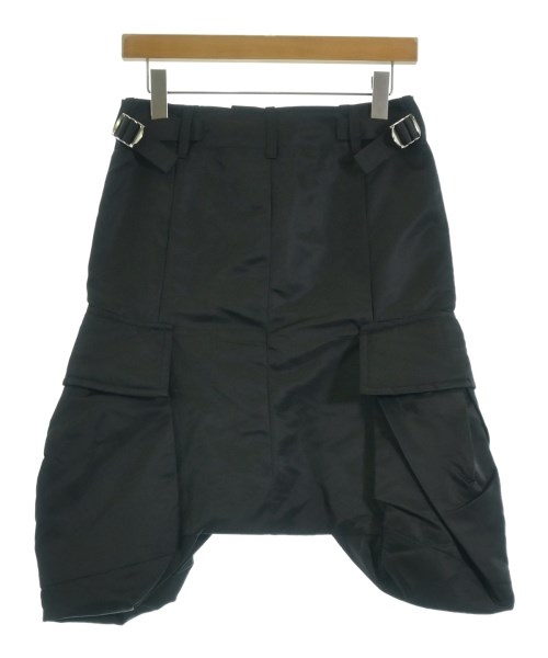 sacai（サカイ）ひざ丈スカート 黒 サイズ:1(S位) レディース/2200722334164