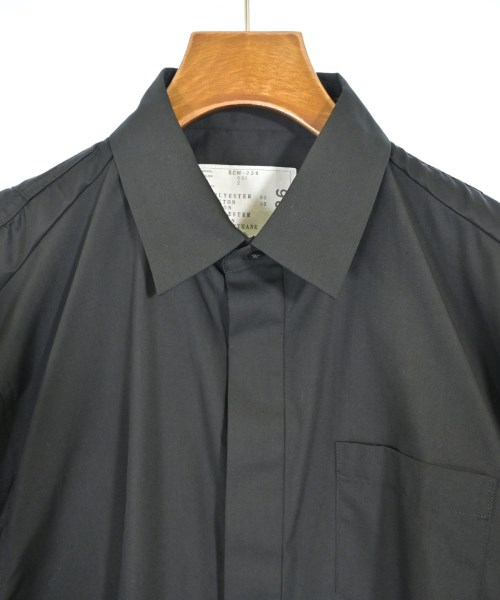 sacai（サカイ）シャツワンピース 黒 サイズ:2(M位) レディース/2200731334032
