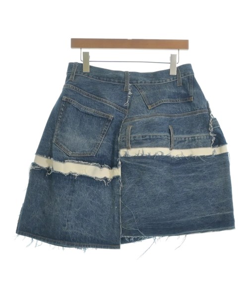 sacai（サカイ）ひざ丈スカート 紺 サイズ:2(M位) レディース/2200732074050