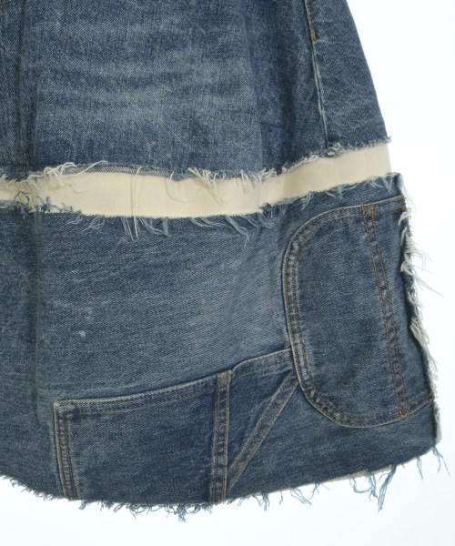 sacai（サカイ）ひざ丈スカート 紺 サイズ:2(M位) レディース/2200732074050
