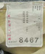 sacai（サカイ）ひざ丈スカート 紺 サイズ:2(M位) レディース/2200732074050