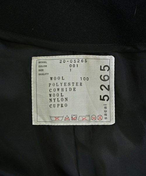 sacai（サカイ）その他 黒 サイズ:1(S位) レディース/2200732677015