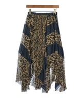 sacai（サカイ）ひざ丈スカート 茶 サイズ:0(XS位) レディース/2200726659096