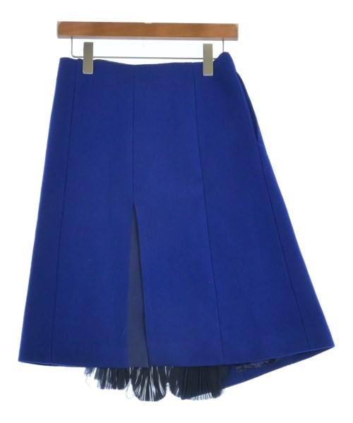 sacai（サカイ）ひざ丈スカート 青 サイズ:2(M位) レディース/2200734284075