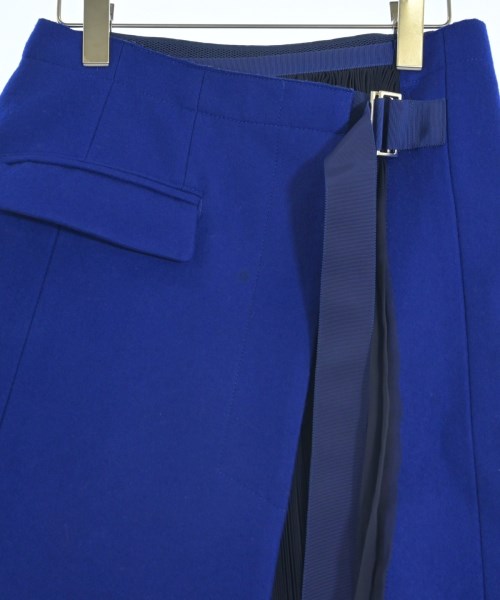 sacai（サカイ）ひざ丈スカート 青 サイズ:2(M位) レディース/2200734284075