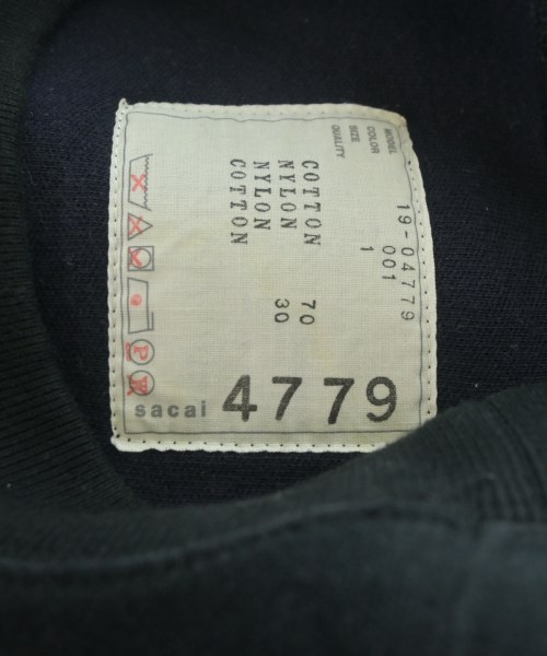 sacai（サカイ）ワンピース 黒 サイズ:1(S位) レディース/2200734297013