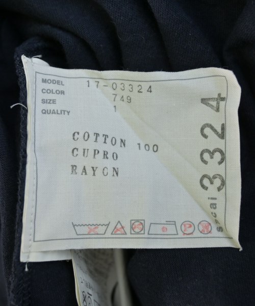 sacai（サカイ）Tシャツ・カットソー 紺 サイズ:1(S位) レディース/2200735388048