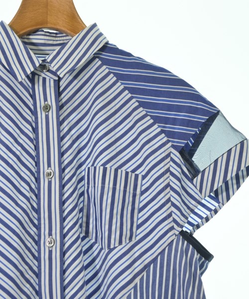 sacai（サカイ）シャツワンピース 青 サイズ:1(S位) レディース/2200736279031