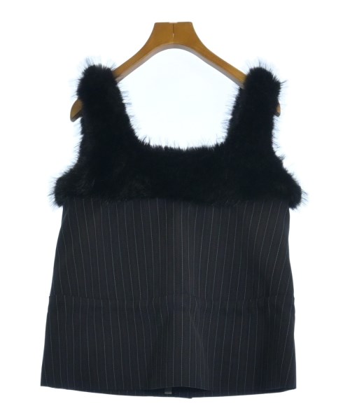 sacai（サカイ）ベスト 黒 サイズ:1(S位) レディース/2200736697019