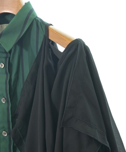 sacai（サカイ）シャツワンピース 緑 サイズ:1(S位) レディース/2200716971078