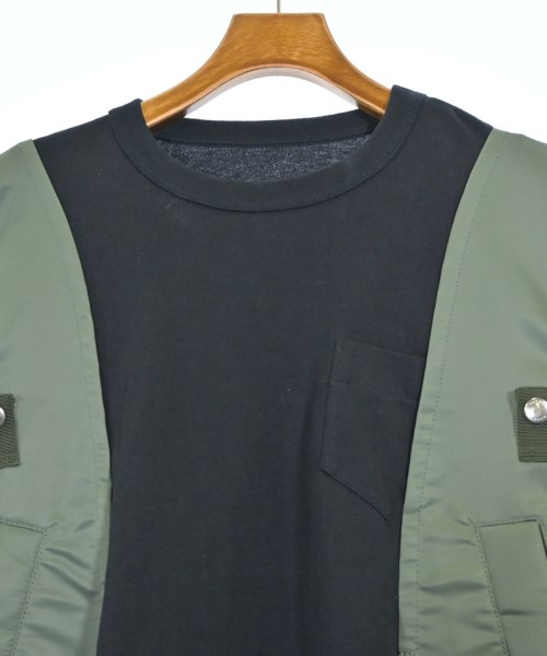 sacai（サカイ）Tシャツ・カットソー カーキ サイズ:3(L位) レディース/2200720077018