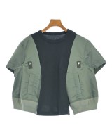 sacai（サカイ）Tシャツ・カットソー カーキ サイズ:3(L位) レディース/2200720077018