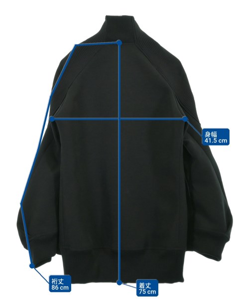 sacai（サカイ）ブルゾン 黒 サイズ:1(S位) レディース/2200720164015