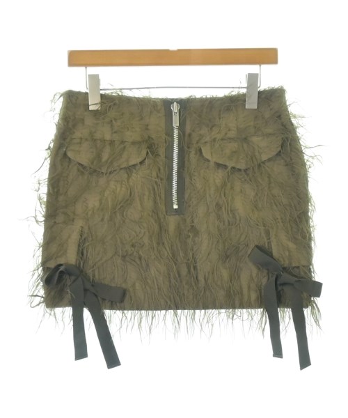 sacai（サカイ）ミニスカート カーキ サイズ:-(M位) レディース/2200722992043