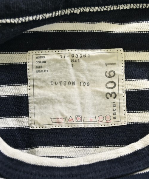 sacai（サカイ）Tシャツ・カットソー 紺 サイズ:1(S位) レディース/2200723929222