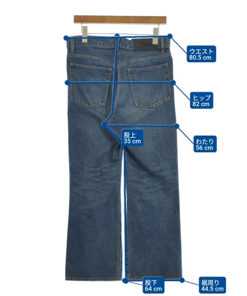 sacai（サカイ）デニムパンツ 紺 サイズ:2(M位) レディース/2200724387014