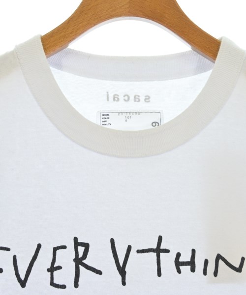 sacai（サカイ）Tシャツ・カットソー 白 サイズ:0(XS位) レディース/2200724387052