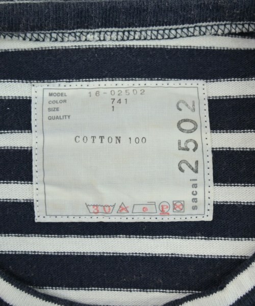 sacai（サカイ）Tシャツ・カットソー 紺 サイズ:1(S位) レディース/2200725122096