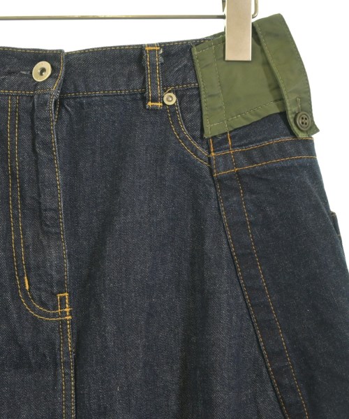 sacai（サカイ）ひざ丈スカート 紺 サイズ:1(S位) レディース/2200721710020