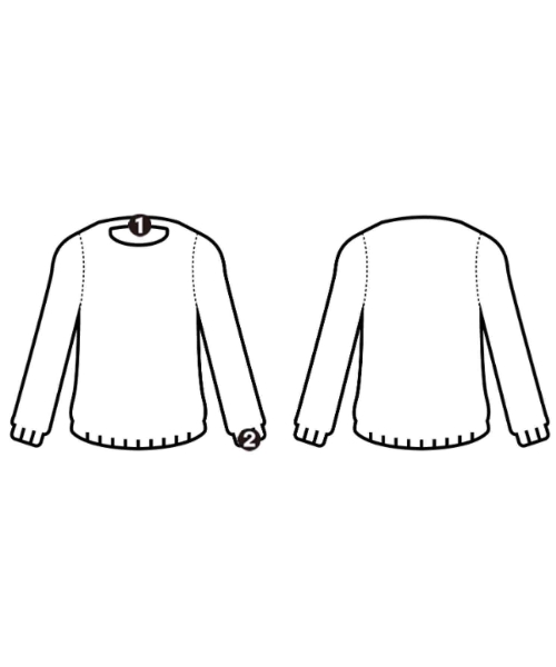 sacai（サカイ）ニット・セーター ベージュ サイズ:2(M位) レディース/2200724678051