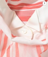 sacai（サカイ）ブラウス 赤 サイズ:2(M位) レディース/2200724678235