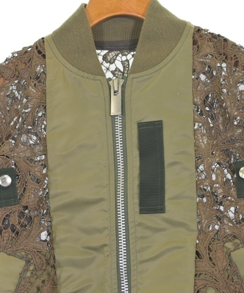 sacai（サカイ）ミリタリーブルゾン カーキ サイズ:1(S位) レディース/2200726843013