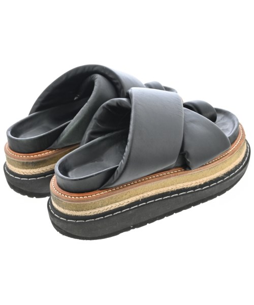 sacai（サカイ）サンダル 黒 サイズ:EU38(24.5cm位) レディース/2200726488016
