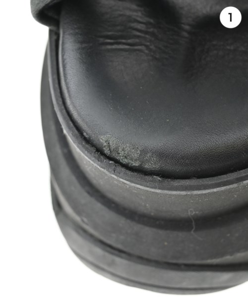 sacai（サカイ）サンダル 黒 サイズ:EU38(24.5cm位) レディース/2200726488023