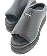 sacai（サカイ）サンダル 黒 サイズ:EU38(24.5cm位) レディース/2200726488023