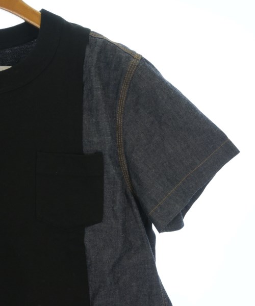 sacai（サカイ）Tシャツ・カットソー 黒 サイズ:1(S位) レディース/2200727384034