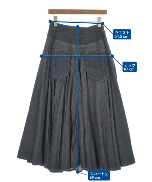 sacai（サカイ）ロング・マキシ丈スカート グレー サイズ:1(S位) レディース/2200727384058