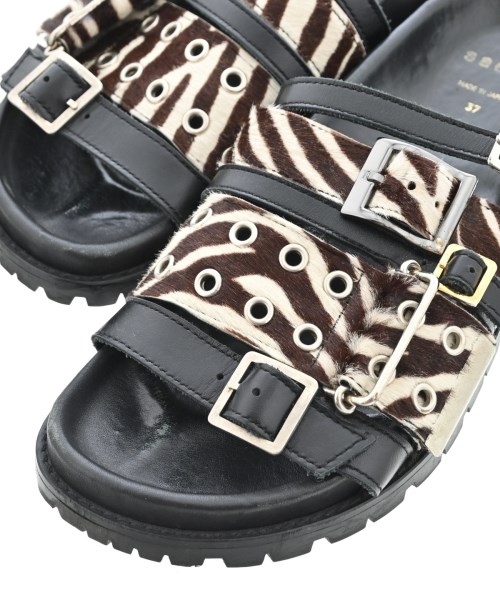 sacai（サカイ）サンダル 黒 サイズ:EU37(23.5cm位) レディース/2200727856043