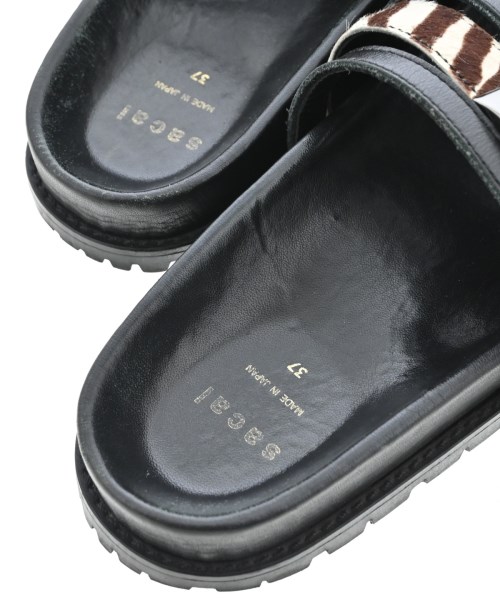sacai（サカイ）サンダル 黒 サイズ:EU37(23.5cm位) レディース/2200727856043