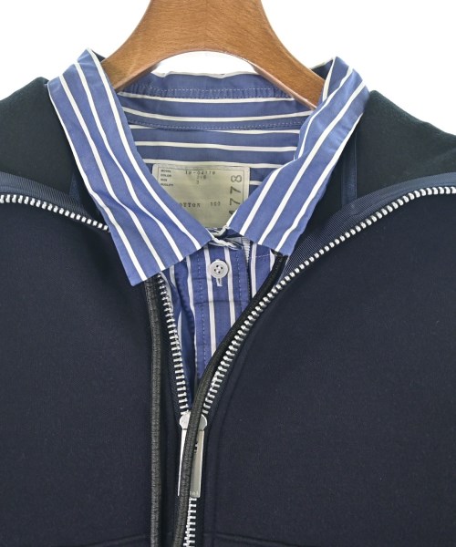 sacai（サカイ）ワンピース 青 サイズ:3(L位) レディース/2200728204041