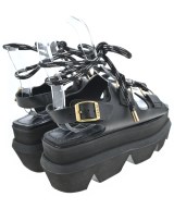 sacai（サカイ）サンダル 黒 サイズ:37(23.5cm位) レディース/2200729047128