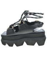 sacai（サカイ）サンダル 黒 サイズ:37(23.5cm位) レディース/2200729047128