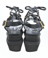 sacai（サカイ）サンダル 黒 サイズ:37(23.5cm位) レディース/2200729047128