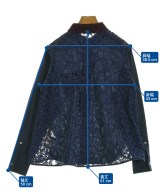 sacai（サカイ）カジュアルシャツ 紺 サイズ:2(M位) レディース/2200682311052