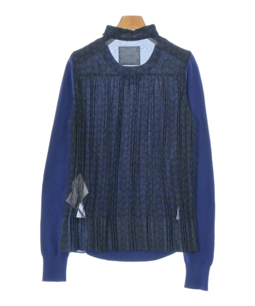 sacai（サカイ）ニット・セーター 青 サイズ:1(S位) レディース/2200682311083