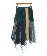 sacai（サカイ）ロング・マキシ丈スカート 緑 サイズ:1(S位) レディース/2200682374026