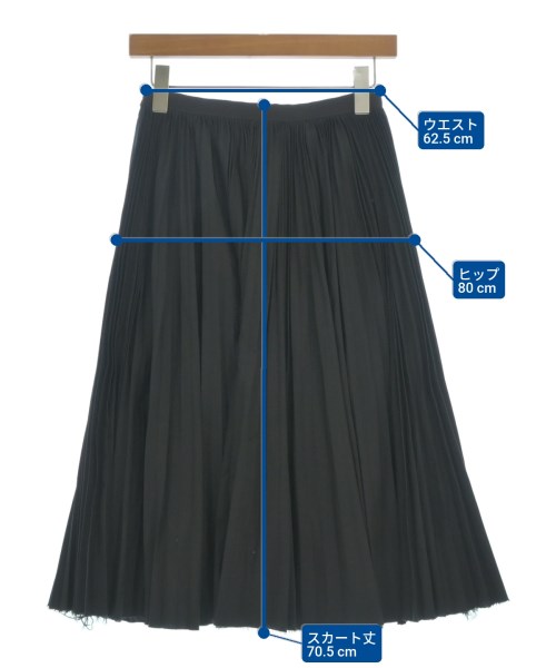 sacai（サカイ）ロング・マキシ丈スカート 黒 サイズ:0(XS位) レディース/2200683332049